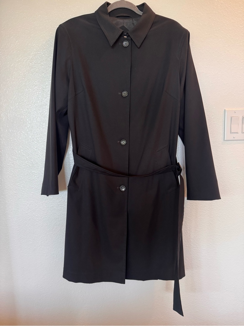 VTG Longline Raincoat Women’s L Old Money Chic Preppy Eclectic Grandpa Gramacore